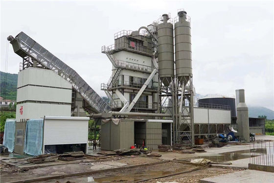 ποιότητας  120TPH Automated Stationary Asphalt Mixing Plant Environmental Protection εργοστάσιο