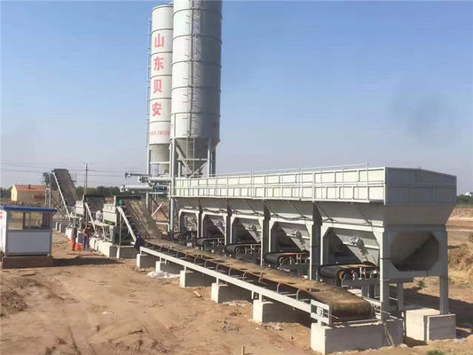 340KW σταθεροποιημένο PLC εγκαταστάσεων εδαφολογικής μίξης που ελέγχεται για την κατασκευή σιδηροδρόμων