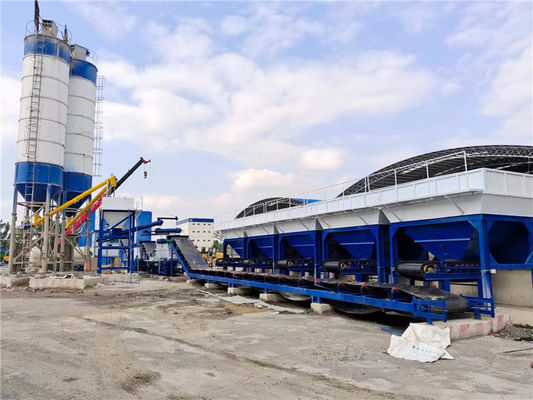 300t/H στο συνεχές σταθεροποιημένο χώμα 800t/H που αναμιγνύει το σταθμό για το υλικό οδικών βάσεων