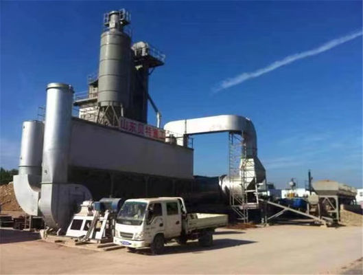 Μέσου μεγέθους στάσιμος αναγκασμένος 40-400t/H διαλείπων τύπος εγκαταστάσεων μίξης ασφάλτου