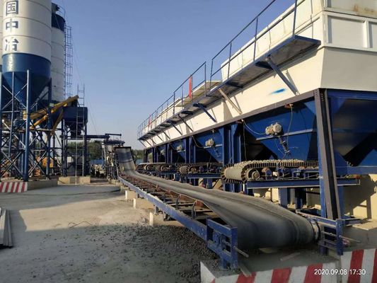 Συσκευή μεταφοράς ζώνης Σταθεροποιημένη μονάδα ανάμειξης εδάφους Ηλεκτρική ενέργεια